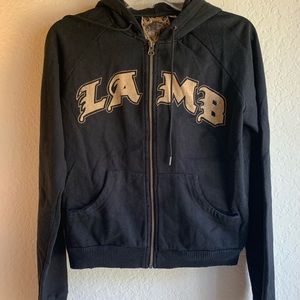 L. A. M. B. Hoodie Sweatshirt with Logo